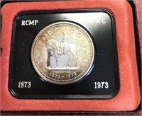 100 Year Commemorative RCMP Silver Dollar