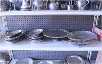 Silver Plated Serving Trays - 19 Trays