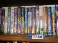 Disney Movie Collection - Shelf Lot