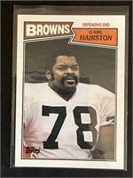 1987 TOPPS NFL FOOTBALL "CARL HAIRSTON" NO. 90 P