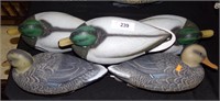 5 Working Duck Decoys