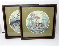 Two Framed Wild Life Prints