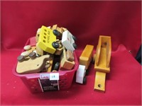 wooden toy lot.