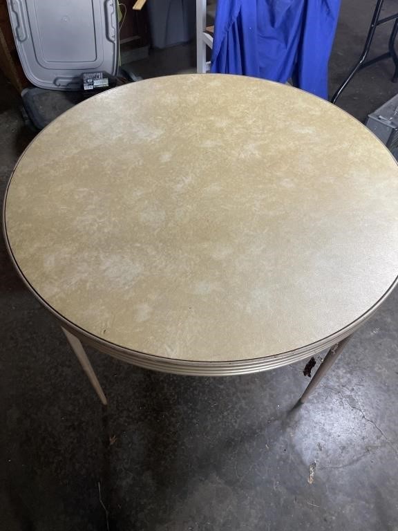 Round Folding Card Table 38"