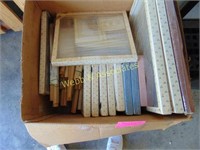 Box of new picture frames