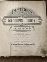 1911 Macoupin County Plat Book