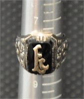 Ring, stamped Sterling Mexico, 16.4g