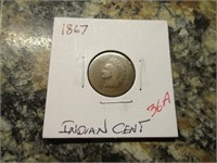 1867 Indian Cent