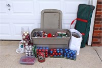 Group lot of Christmas ornaments (mostly