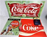 Coca Cola & Pepsi Signs & Collectibles