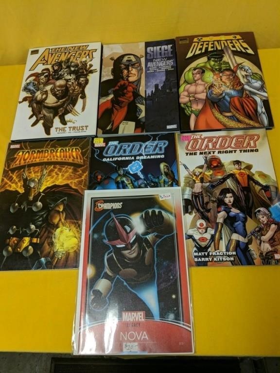 Marvel Books , one added comic