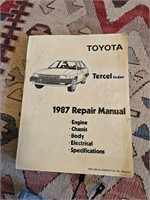 VINTAGE 1987 TOYOTA TERCEL REPAIR MANUAL