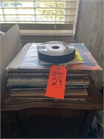 Box lot vinyl records