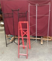 2 Screen/Room Divider Frames & Display Ladder