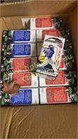 Box of NOS MLB sportsclix figures 48-3pc packages