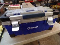 Kobalt tool box & few hand tools
