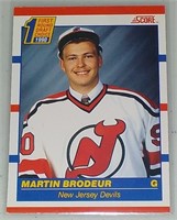 Martin Brodeur Score Rookie card