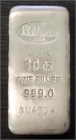 10-Ounce Silver Bar
