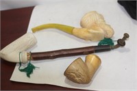 Loto f 3 Old/Vintage Meerschaum Pipes