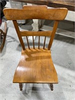 Beautiful Antique Wooden Chair