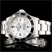 Diamond SS 40MM Rolex Submariner Watch