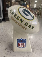 Ceramic Green Bay Packers super bowl trophy