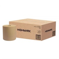 Highmark Harwound Roll Towels-Natural Cs -12