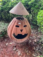 Pumpkin chimnea / yard decor