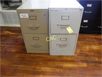 2pc 2- Drawer File Cabinets