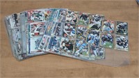 Lot of Various Football Cards in Sleeves