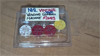 Vintage NHL Gumball Machine Rings