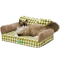 $49 Cat Bed for Indoor Cats Orthopedic Dog Bed