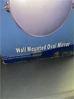 WALL MOUNT OVAL MIRROR