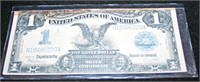 Lg. 1899 Series Black Eagle One Dollar Silver