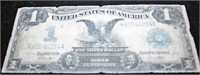 Lg. 1899 Series Black Eagle One Dollar Silver