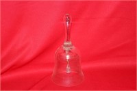 An Etched Glass Bell
