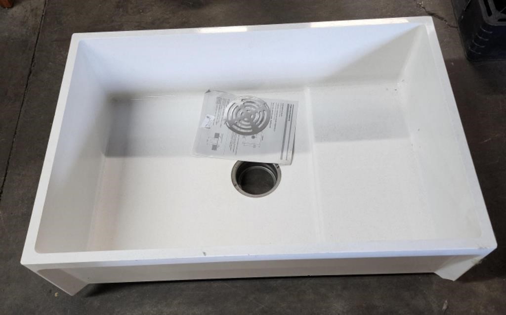 Mop Basin/Dog Sink, New, 36x24x9d, corners