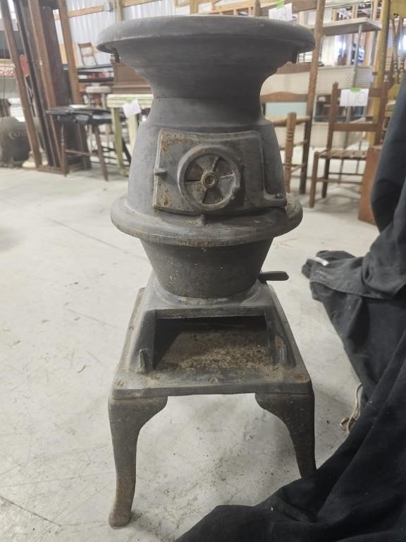 Iron Wood Burning Stove 12"x12"x25" Tall