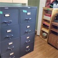 M270 Gray file cabinet one