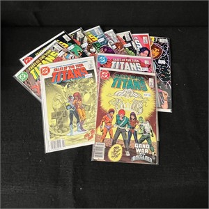 Tales of the New Teen Titans Comic Lot