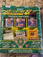 Donruss Baseball's best Puzzle and cards