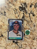 Donruss '87 Will Clark Baseball Card