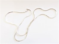 .925 Silver 24" Chain