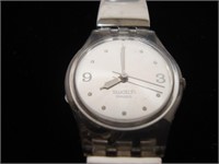 Swatch Analog Watch Silver Colored