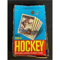 (500) 1984 Topps Hockey Cards With Wax Box
