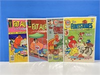 Comics - 2 Flintstone & 2 Fat Albert