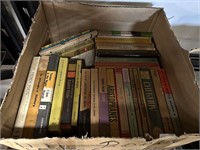 BOX OF VINTAGE BOOKS EASTERN RELIGION MORE