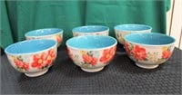 Lot of 6 Pioneer Woman bowls