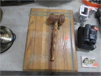 GAVEL PLAQUE