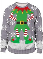 New (Size L) Unisex's Ugly Christmas Jumper